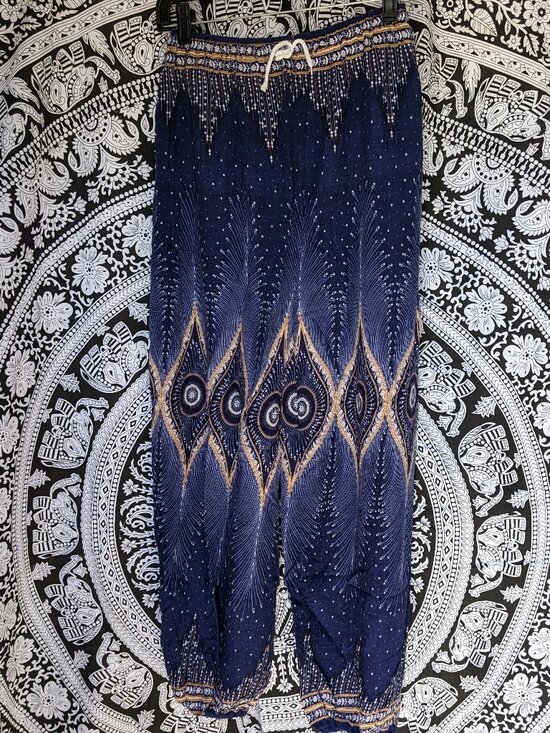 Pants - **Moving Sale** Blue Harem Pants Sz M/L